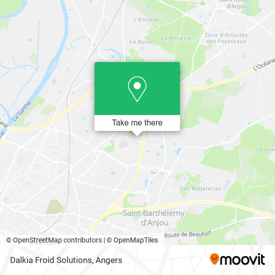 Dalkia Froid Solutions map