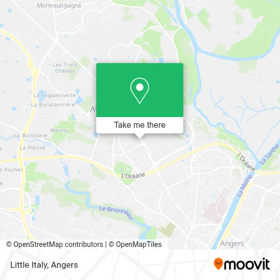 Little Italy map