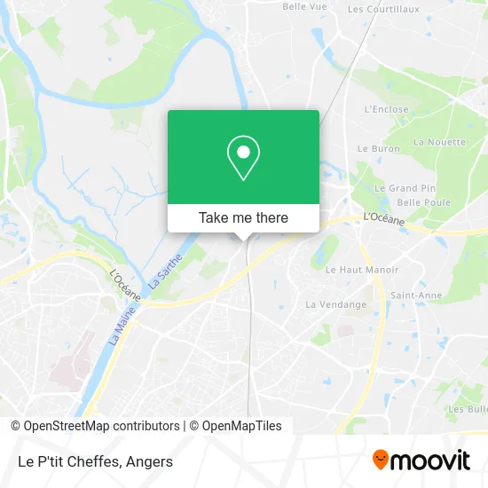 Le P'tit Cheffes map