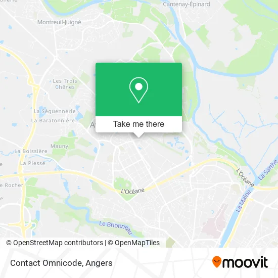 Contact Omnicode map