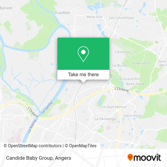 Candide Baby Group map