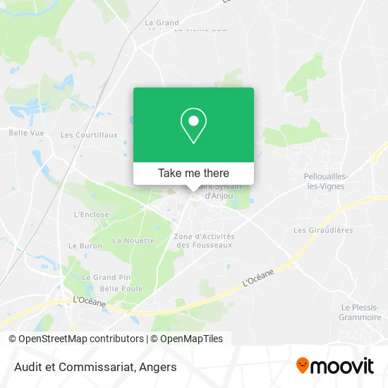 Audit et Commissariat map