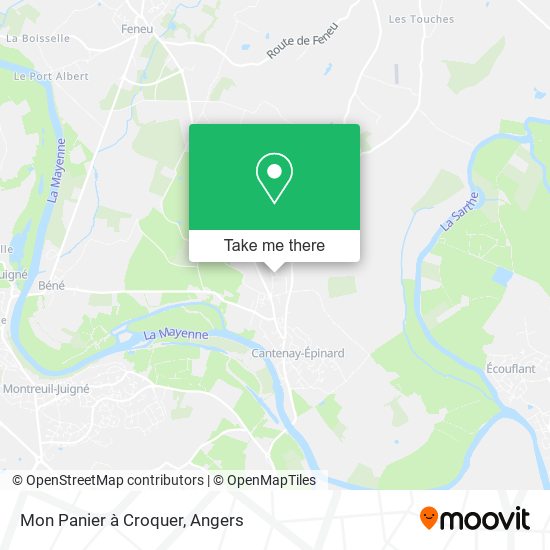 Mon Panier à Croquer map