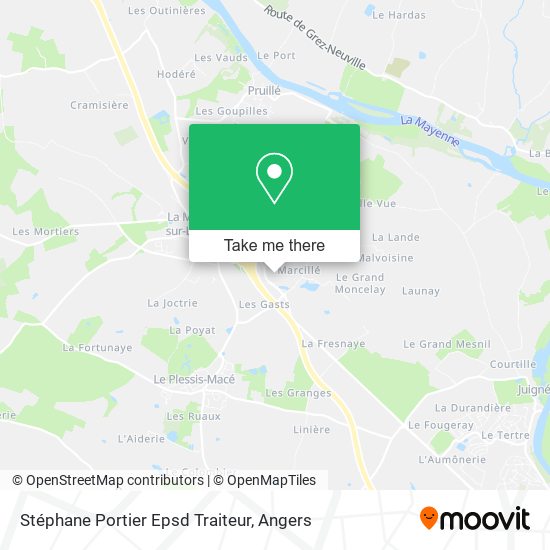 Stéphane Portier Epsd Traiteur map