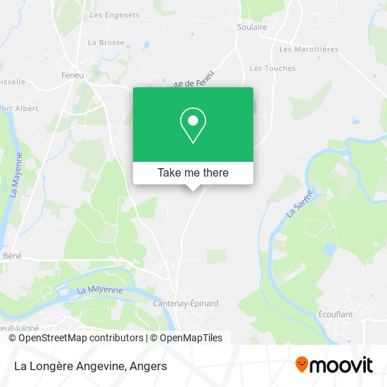 La Longère Angevine map