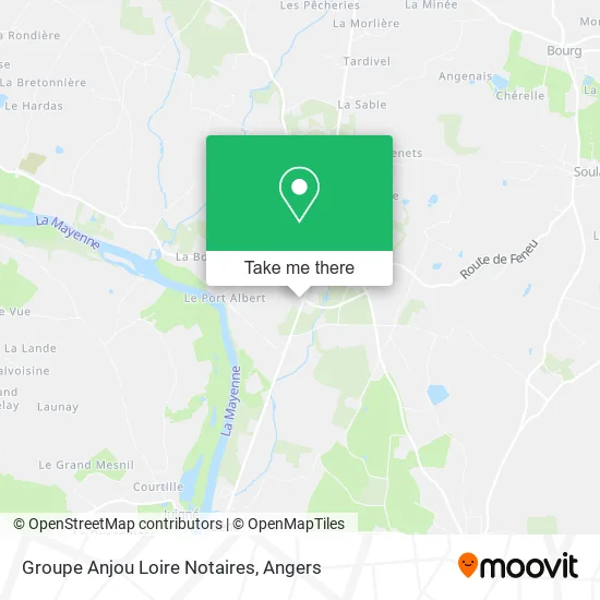 Groupe Anjou Loire Notaires map
