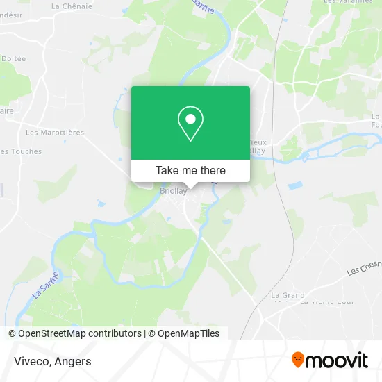 Viveco map
