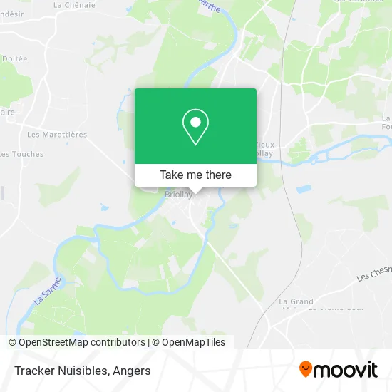 Tracker Nuisibles map