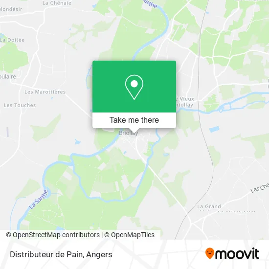 Distributeur de Pain map