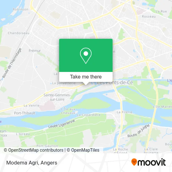 Modema Agri map