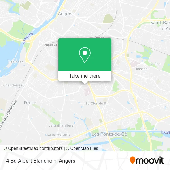 4 Bd Albert Blanchoin map
