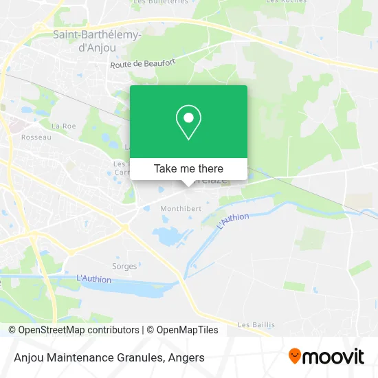 Anjou Maintenance Granules map