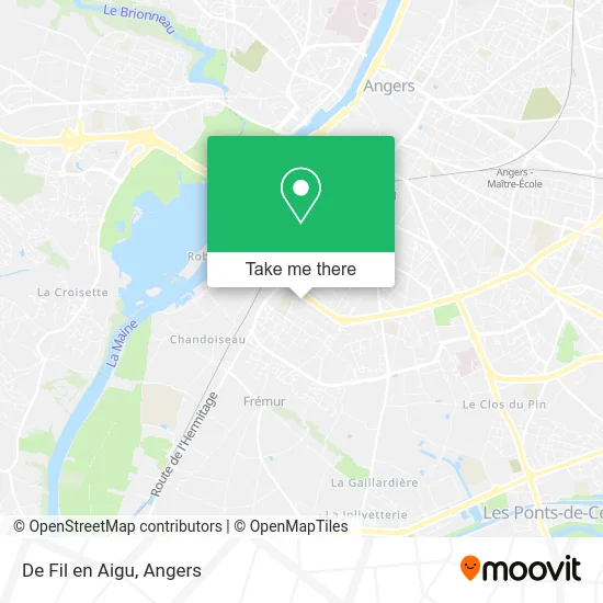 De Fil en Aigu map