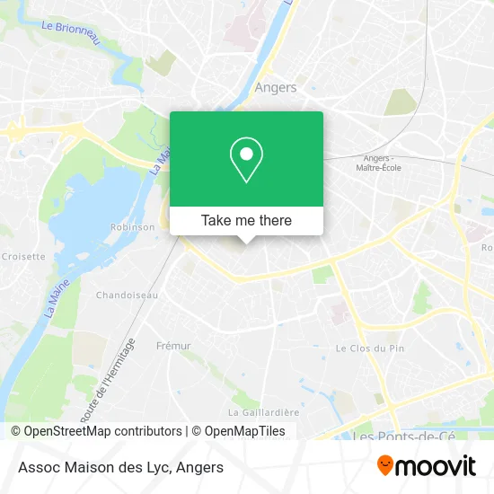 Assoc Maison des Lyc map