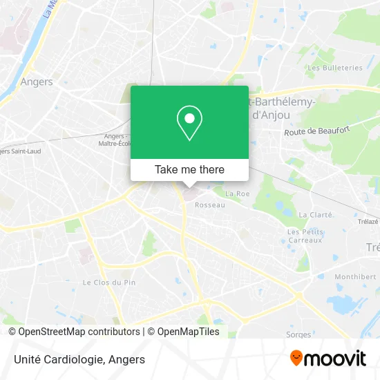 Unité Cardiologie map