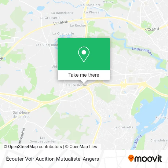 Écouter Voir Audition Mutualiste map