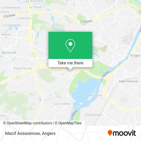 Macif Assurances map