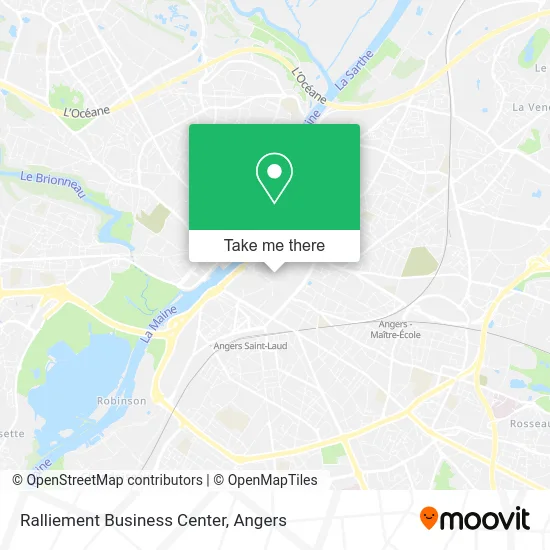 Ralliement Business Center map