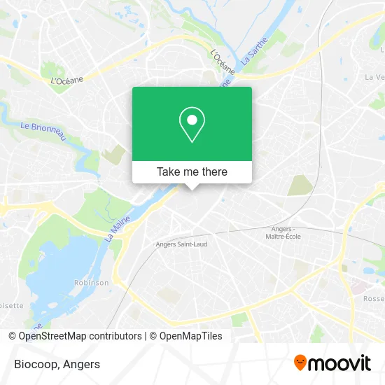 Biocoop map