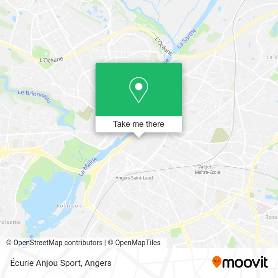 Écurie Anjou Sport map
