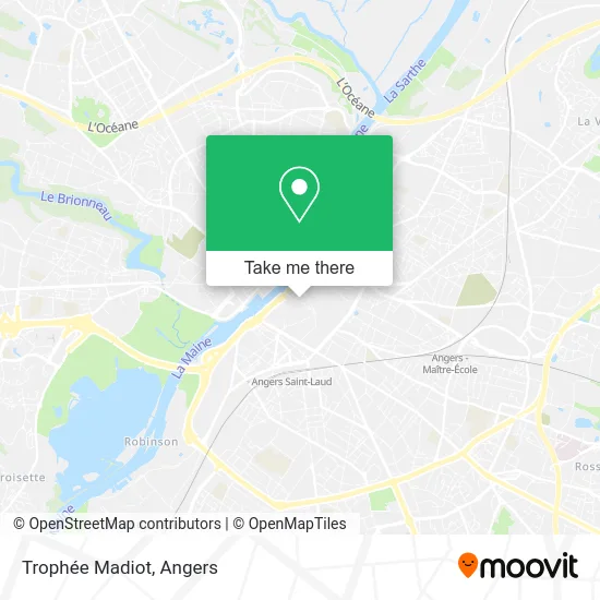 Trophée Madiot map