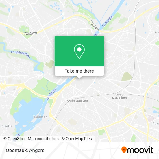 Obontaux map