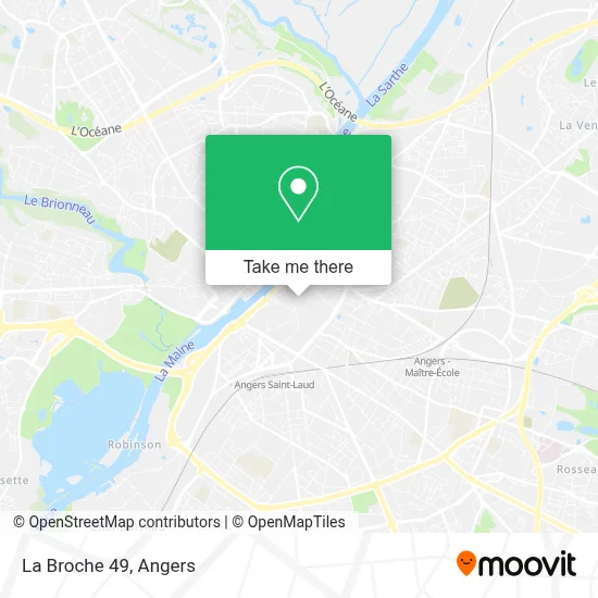 La Broche 49 map
