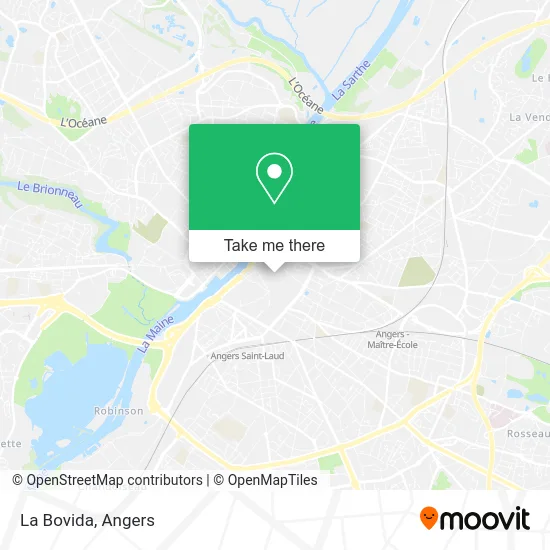 La Bovida map