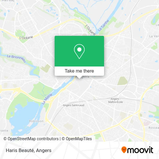 Haris Beauté map