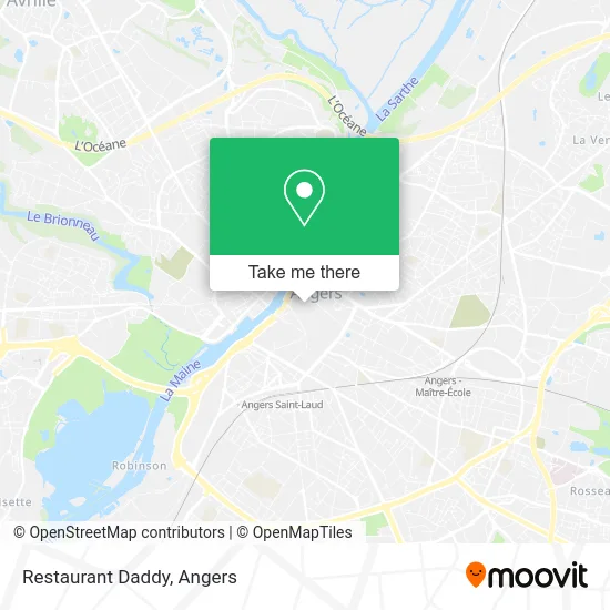 Restaurant Daddy map