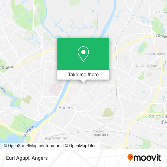 Eurl Agapi map