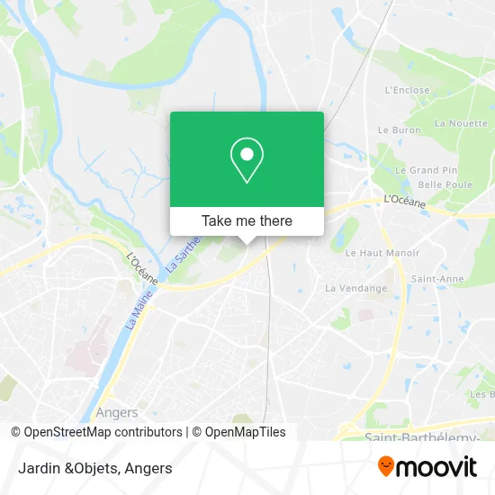 Jardin &Objets map