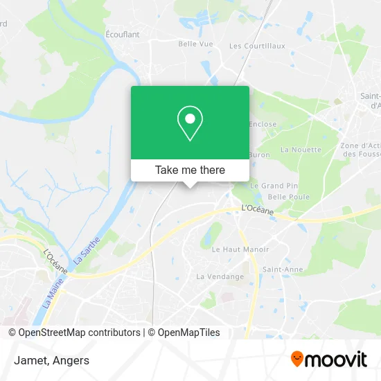Jamet map