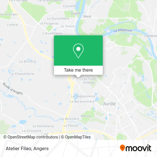 Atelier Filao map