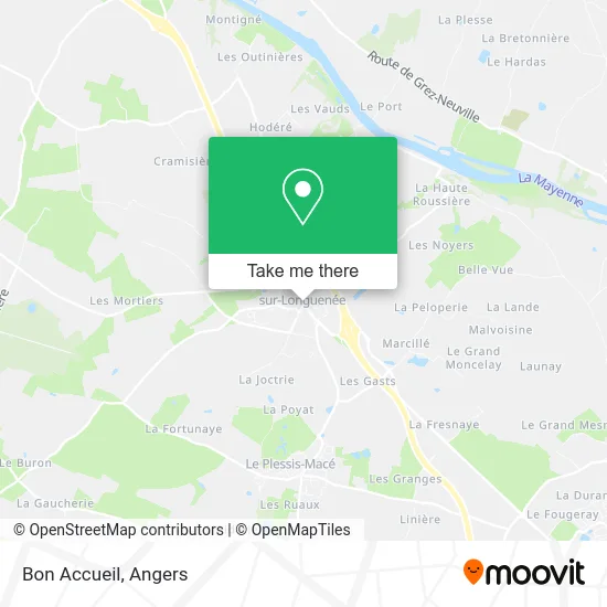 Bon Accueil map