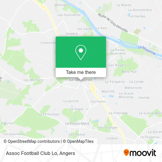 Assoc Football Club Lo map