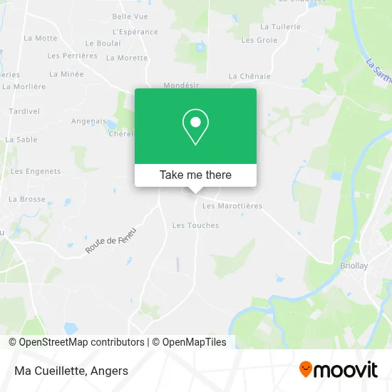 Ma Cueillette map