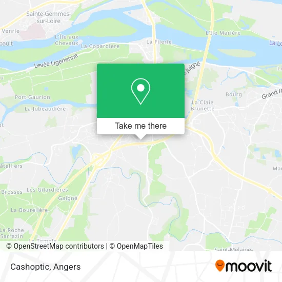 Cashoptic map
