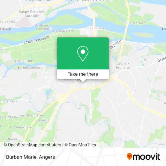 Mapa Burban Marie