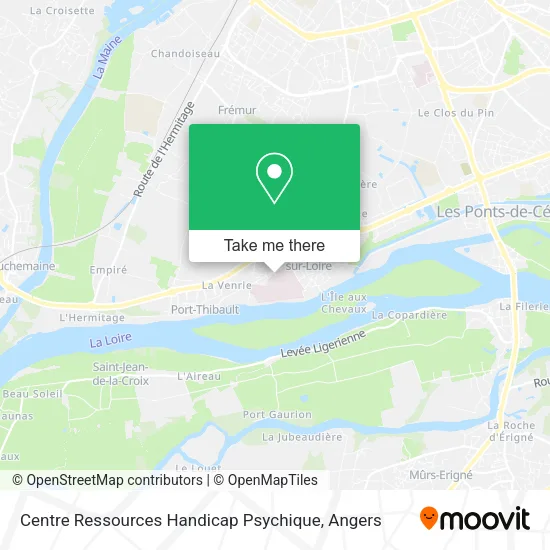 Centre Ressources Handicap Psychique map