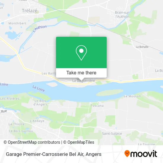 Garage Premier-Carrosserie Bel Air map
