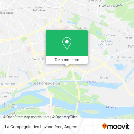 La Compagnie des Lavandières map