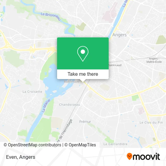 Even map