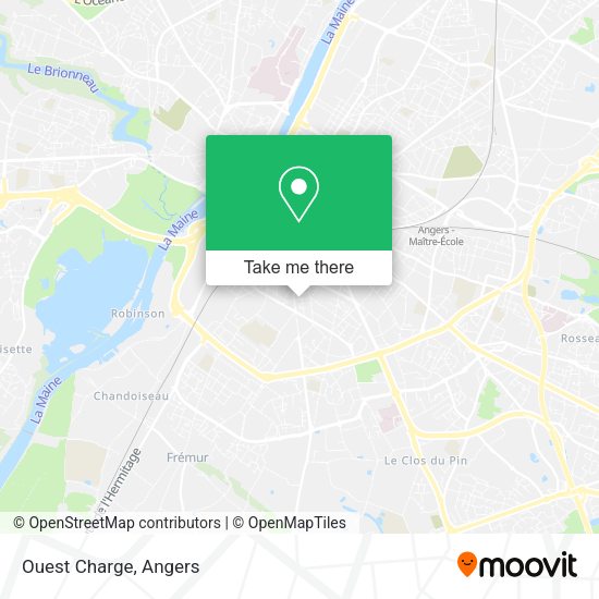 Ouest Charge map