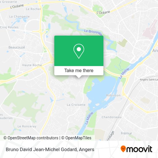 Bruno David Jean-Michel Godard map