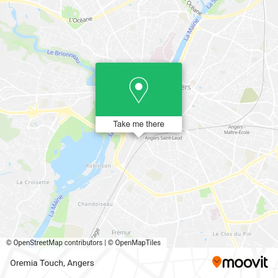 Oremia Touch map
