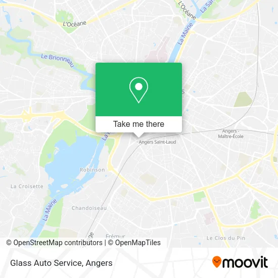 Glass Auto Service map
