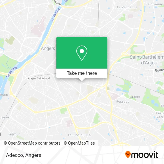 Adecco map