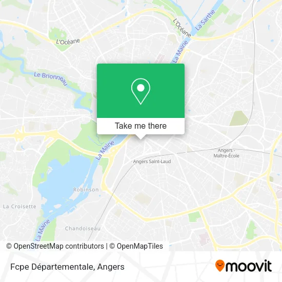 Fcpe Départementale map