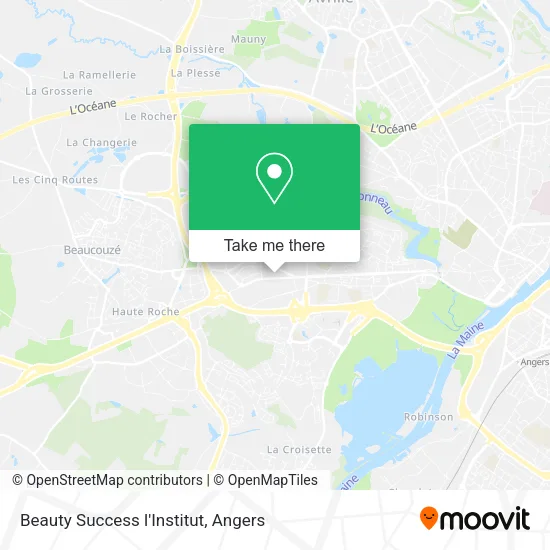 Beauty Success l'Institut map